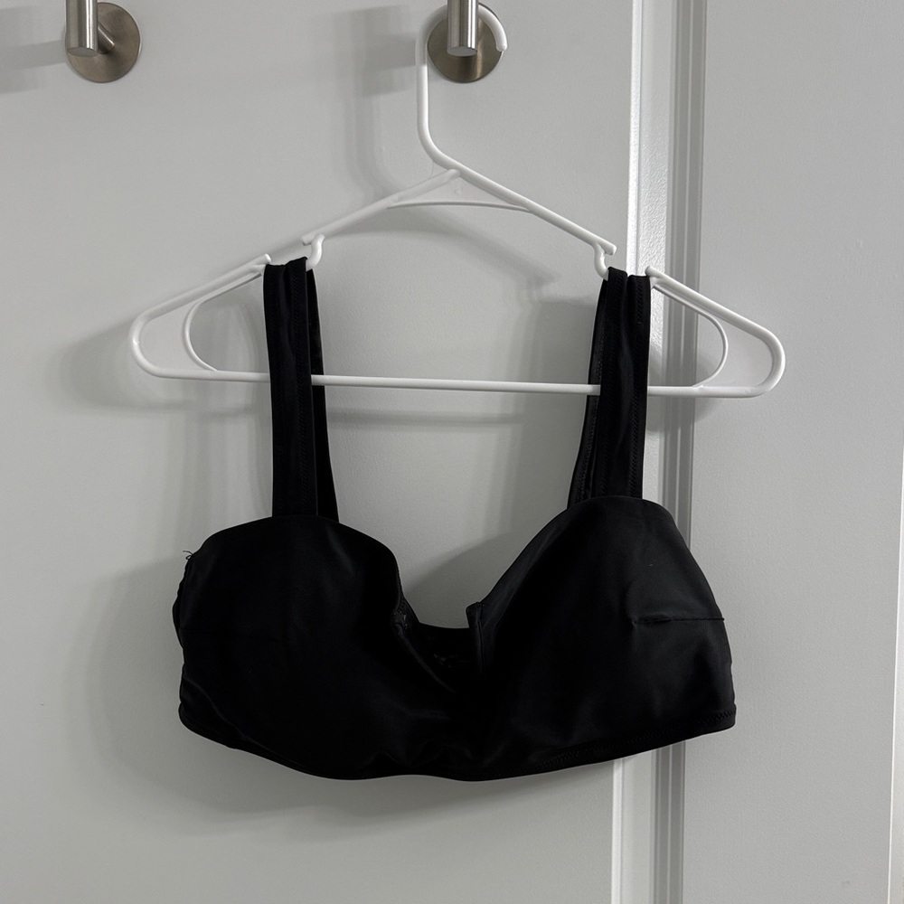 aerie Black Bikini Top